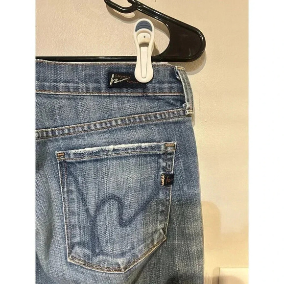 Citizens Of Humanity COH Kelly #063 Low Waist Cropped Jeans Size 29 - Picture 7 of 10